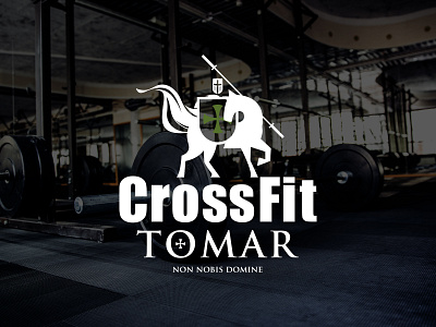 Crossfit Tomar design illustration logo