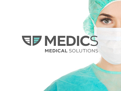 Medics Logo branding illustration logo vector