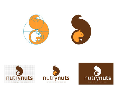 Nutrynuts Logo branding design logo