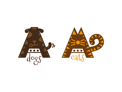 Amadogs Logo branding design logo