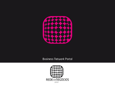 Business Network Portal branding design logo vector