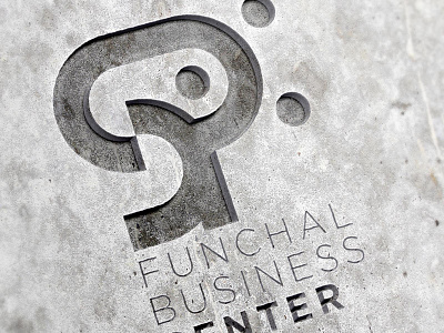 SPF Funchal Business Center branding design logo vector