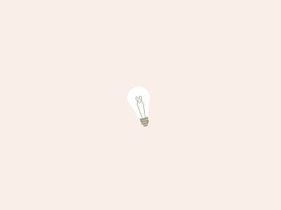 Idea ampoule bulb flat illustration illustrator light simple vector vector illustration