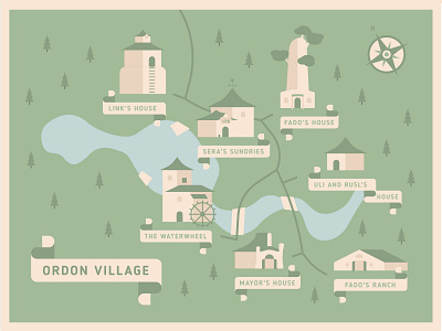 Ordon Village map - Prompt 39