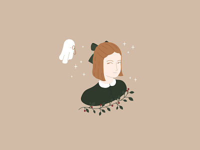 Girl and ghost