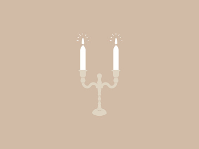 Lighted candlestick