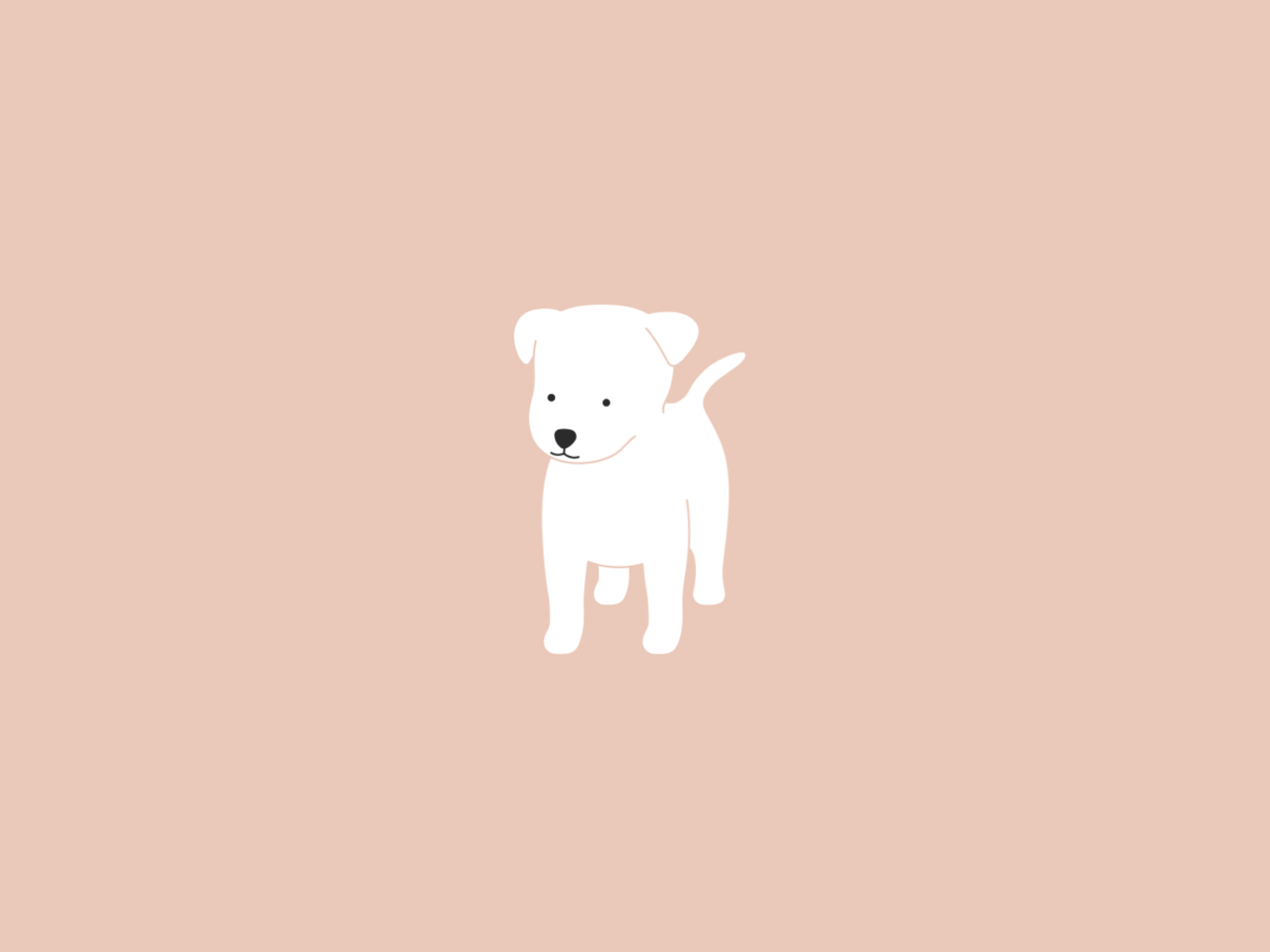 Dog Pink GIF by Stefanie Shank  Find  Share on GIPHY  Dog animation  Cute drawings Cute art