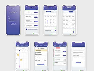 School Academy App academy class school school app studentapp uidesign