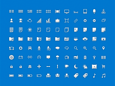 16x16px Pixel UI Icon Set 16x16px armchair battery bed camera cup engine grid icecream icons mac microphone moon printer sun