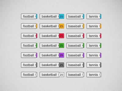 Category Tags category colorful simple tags