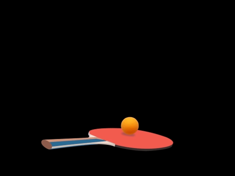 Table Tennis aftereffects animation design flat icon illustration illustrator minimal motion design motiongraphics vector
