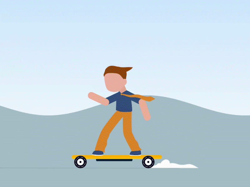 Skating 2danimation 3d animation aftereffects animation design flat illustration minimal motion design motion graphic motiongraphics vector