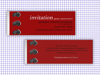 Theater Play Invitations cards design illustration invitation invites poster theatre