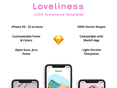 Main Image app beauty design designs ecommerce ios iphone x mobile mobile design profile shop ui ux