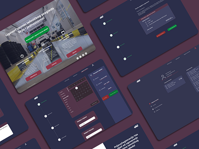 Technical Inspection Website case study figma mockup ui ux web design