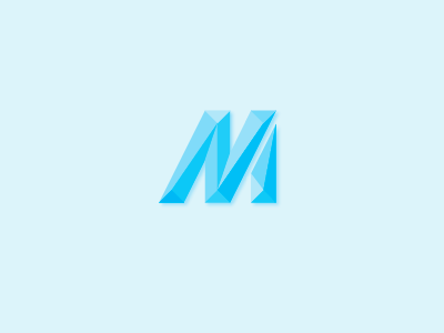 Madrillo Logo in Blue blue logo typography vector