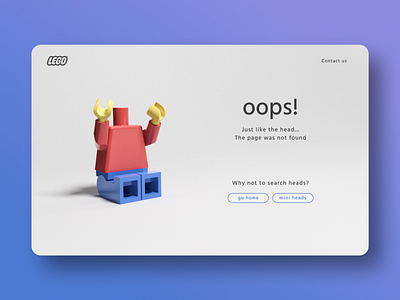 404 Page - Daily UI #008