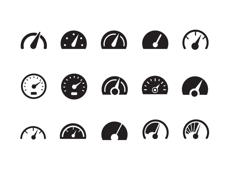 Speedometers by Brad Estey on Dribbble