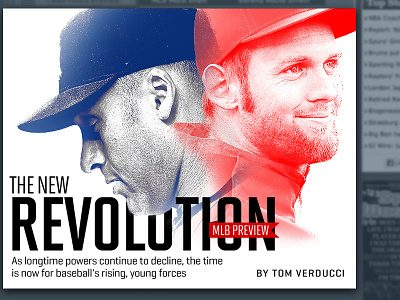 The New Revolution - SI.com baseball editorial jeter mlb sports sports illustrated typography