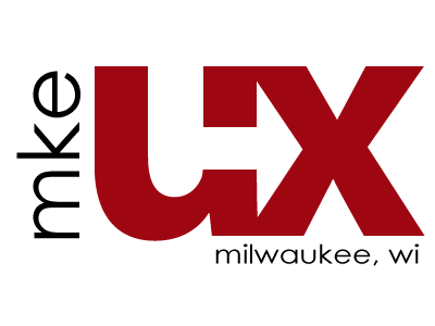 mkeUX Logo logo logo design ux