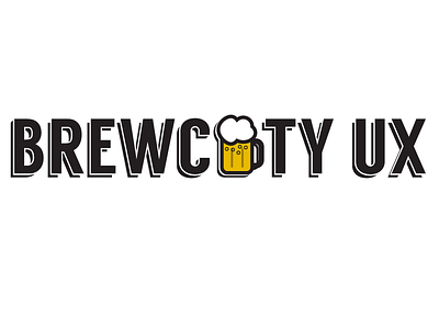 Brew City UX logo logo design