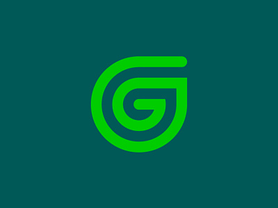 G Leaf Logo Ident #1 art branding design flat illustration illustrator logo ui ux vector
