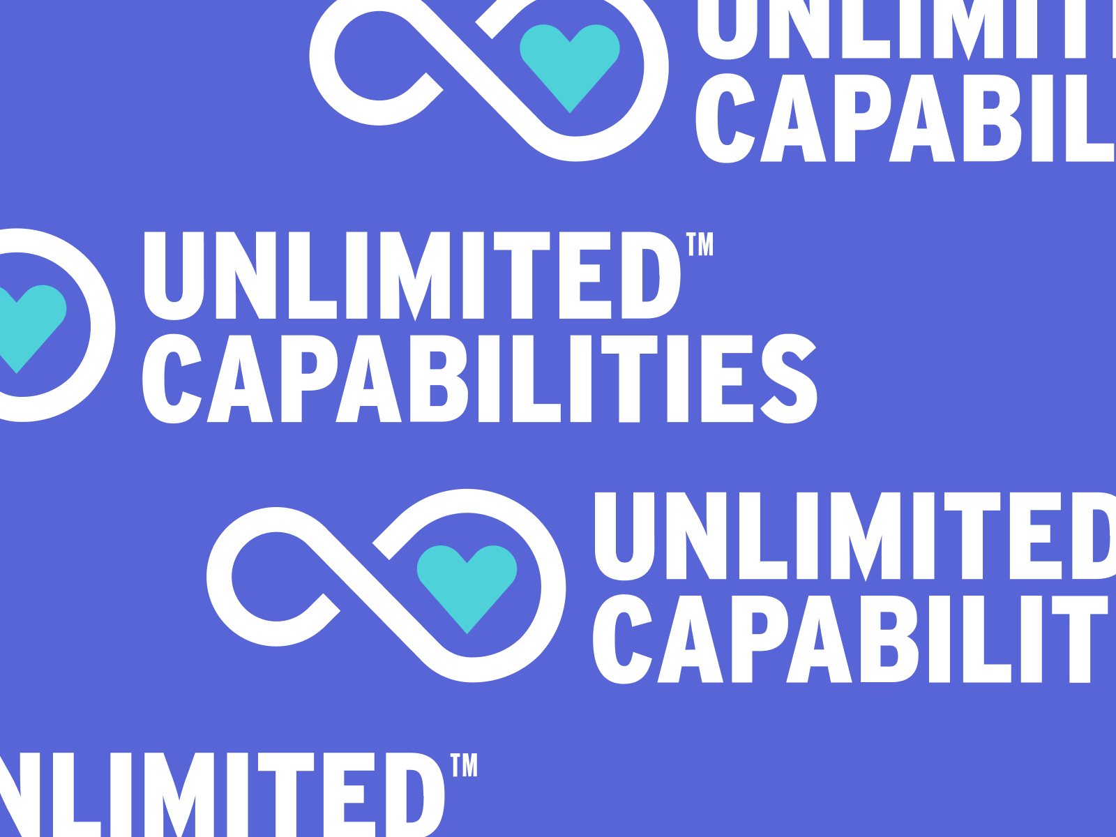 Unlimited Capabilities Logo graphic design logo