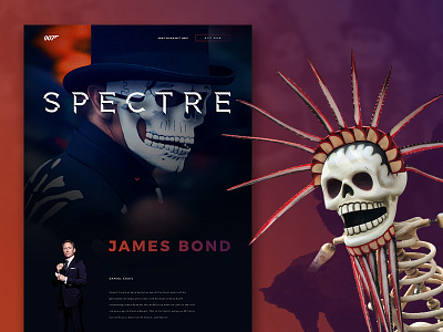 007 Spectre Website 007 james bond web design