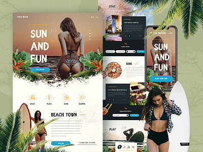 Cocoa Beach Website beach cocoa beach web design