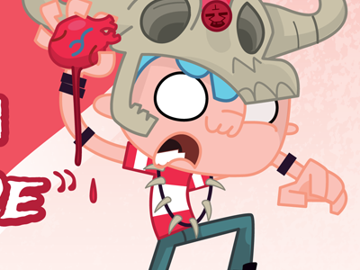 Strange Kids Club Valentine character design illustration kid pop culture valentines day