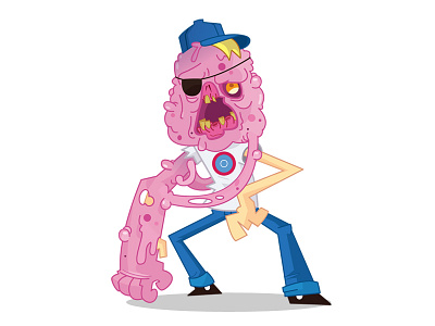 Joe Blow characterdesign illustration mascot monster