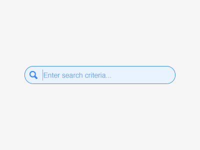 Animated Search Box