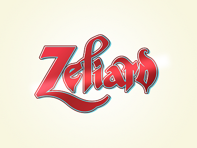 Zeliard Logo knight logo logo design video game