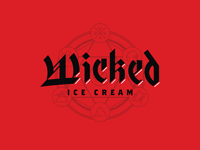 Wicked Ice Cream :: Logo