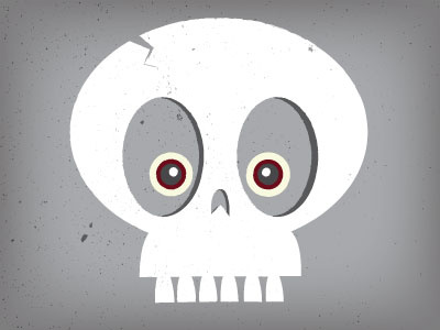 Skull design illustration textures vector