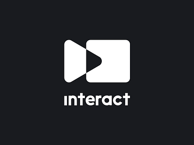 Interact Conference Logo conference interact interactivity multimedia play reality stop video virtual vr