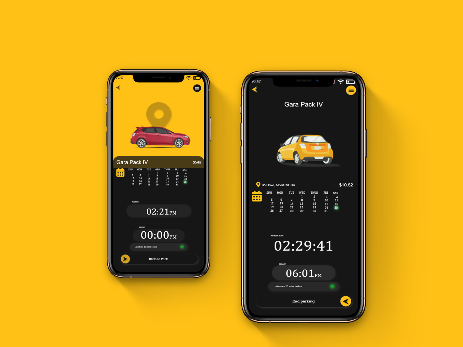 car pack user interface by Solomon I. Shojobi on Dribbble