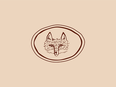 Fox Illustration branding design fairytale fox handdrawn identity illio illustration ink nature whimsical