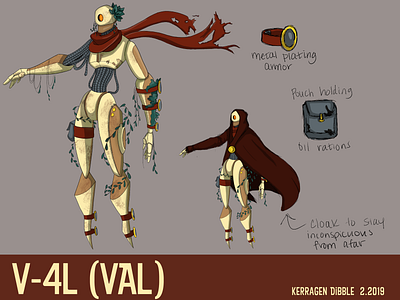 Character Concept - V-4L