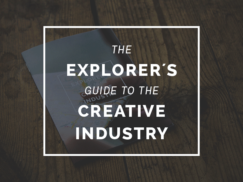 The Explorers Guide To The Industry book booklet creative design field graphic guide print typography