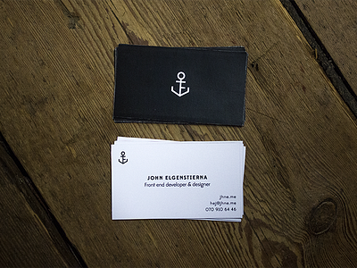 Business card and black business card design graphic identity minmal print white