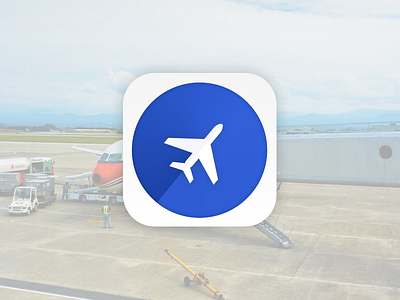 #005 - App Icon 005 app dailyui design flight icon ios iphone radar symbol