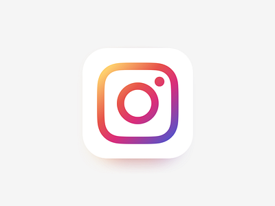 Unsolicited Instagram App Icon Redesign app application gradient icon instagram ios logo redesign