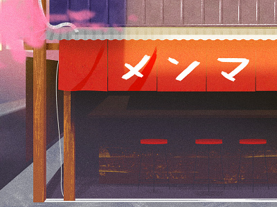 Ramen Shop design food illustration japan ramen vector