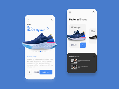 Epic React Flyknit - mobile app