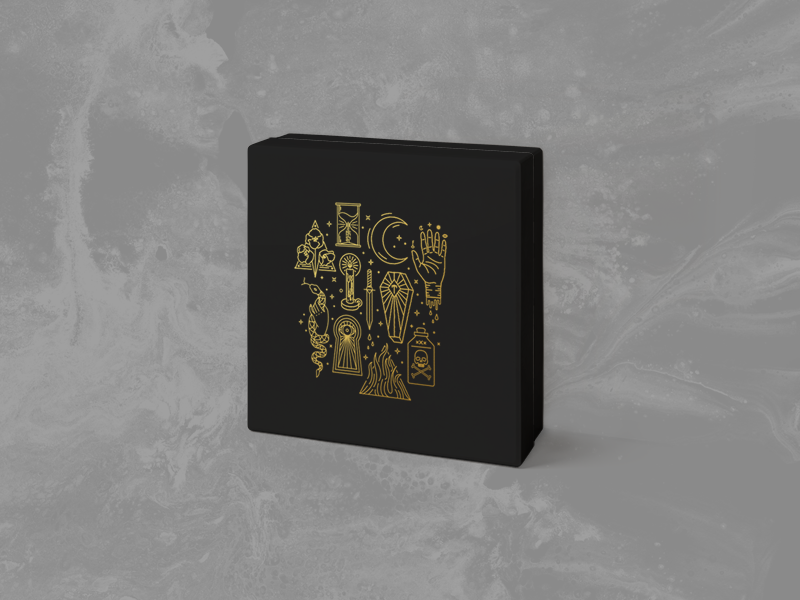 Gold Foil Special Edition Box Set by Ashley Heafy on Dribbble