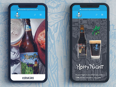 Cerveja Tormenta - Mobile beer mobile tormenta web design wordpress