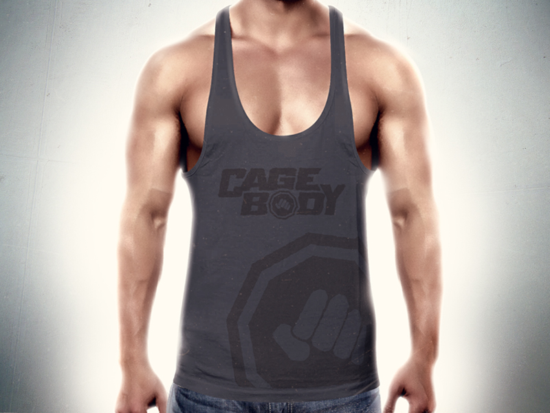 Download Cage Body - Identity - T-Shirt Mockup by Scott Langdon on ...