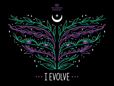 I Evolve bold colors illustration art illustration design illustrations