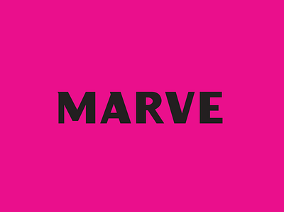 Marve Creative Agency brand identity branding branding and identity branding concept design illustration influencer logo logo design typography vector
